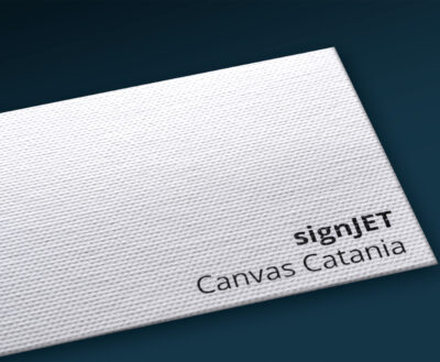 signJET Canvas Catania Seidenmatte Produktions-Leinwand
