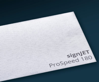 signJET ProSpeed 180 textiles Polyester-Displaygewebe